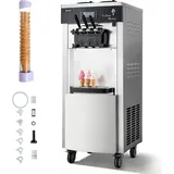 Vevor Softeismaschine Silber 6 l