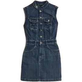 G-Star Kleid Jeanskleid Blau 34