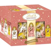 Lindt Mini Engel - 20 Stück - Schokolade Weihnachten - Figuren 200g