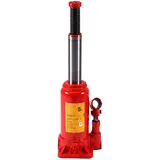 Hydraulischer Wagenheber, 5T Kapazität, 18-34cm Hubhöhe, Stempelwagenheber für Van, Boot, LKW, Wohnwagen