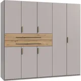 WIMEX Drehtürenschrank Digit 225 x 208 x 58 cm Grau