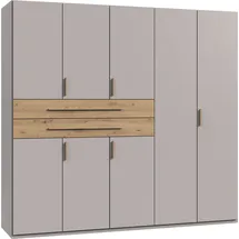 WIMEX Drehtürenschrank Digit 225 x 208 x 58 cm Grau