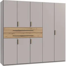 WIMEX Drehtürenschrank Digit 225 x 208 x 58 cm Grau