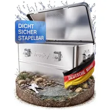 Trucky Aluminium Aufbewahrungsbox 50 l 1-tlg. silber
