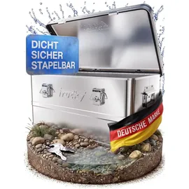 Trucky Aluminium Aufbewahrungsbox 50 l 1-tlg. silber