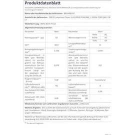 Bauknecht BSFO 3O35 PF Geschirrspüler (freistehend, 450 mm breit)