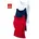 H I S H I S Doppelripp Tanktop 3 St ohne Seitennähte H I S rot weiß marine