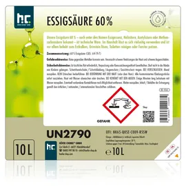Höfer Chemie Essigsäure 2 x 10 l