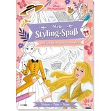Panini Disney Prinzessin: Mein Styling-Spaß mit Stickern zum Ausmalen - Stickern - Malen - Stylen