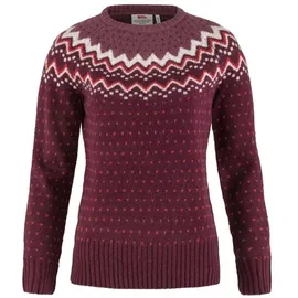 Fjällräven Övik Knit Sweatshirt Dark Garnet L