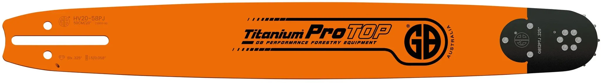 GB Führungsschiene Titanium ProTOP .325