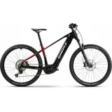 GHOST E-Teru Pro 29 (750 Wh), 12 Gang Kettenschaltung, Erwachsenenfahrrad, Diamant, Modell 2023, 29 Zoll 55 cm black/pearl deep red  - glossy