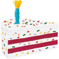 Amscan 9904357 - Pinata My Birthday Party, Größe 46,8 x 31,5 x 21,6 cm, aus Papier, befüllbar mit kleinen Geschenken oder Süßigkeiten, Kindergeburtstag, Mottoparty