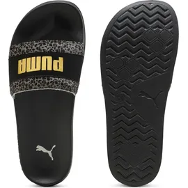 Puma Leadcat 2.0 Animal Pantolette Schwarz - Blau - 39