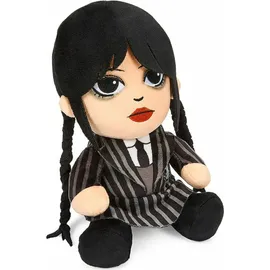 Puckator Wednesday Addams Family Plüschfigur 13x19 cm - Blau