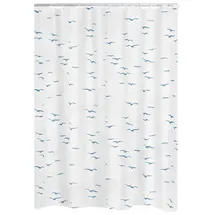RIDDER Duschvorhang Sylt 120 x 200 cm blau