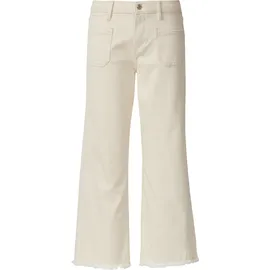 s.Oliver Cropped Jeans/Slim Fit/Mid Rise/Flared Leg/Fransensaum / 46