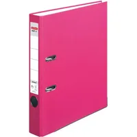Herlitz Ordner protect A4 5cm pink maX.file Packung mit