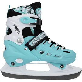 Nils Extreme 4-in-1 Inline-/Schlittschuhe Mint (NH10905) Verstellbarer Multi-Skate für Straße und Eis - Türkis