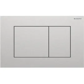 Geberit Sigma40 Betätigungsplatte Edelstahl gebürstet