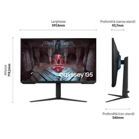 Samsung Odyssey G5 G51C LS32CG510EUXEN 32''