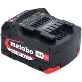 Metabo Akku Set 4x Li-Power Akkupack 18 V 4,0 Ah