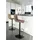 House Nordic Barhocker-Set 43 x 88-108 x 45 cm Hellbraun