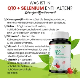 Biostile Q10 + Selen Kapseln 30 St.