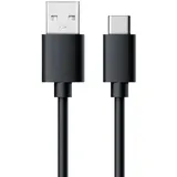 Realpower USB-A auf USB-C 0,6 m Schwarz