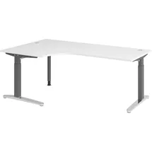 bümö Eckschreibtisch XB-Serie Weiß