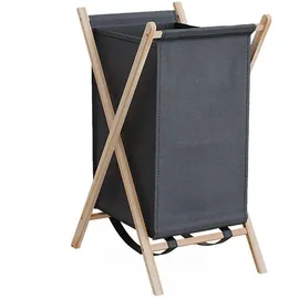 Vicco Wäschekorb Bruno Grau 40 x 64 cm