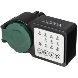 Sygonix SY-6786456 Countdown Timer analog Tagesprogramm 3680 W IP44 Dauerbetrieb, Countdown-Funktion, START/STOPP-Funktion