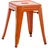 deluke Hocker FULDA Metall 40 x 46 x 40 cm Orange