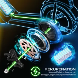 Kesser E-Scooter grau