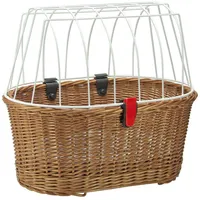 KLICKfix Doggy Basket 40 Hundefahrradkorb braun