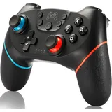 SPGOOD Wireless Controller für Switch, Wireless Pro Controller für Switch Lite/Switch OLED, Turbo Funktion Einstellbarer Dual Vibration 6 Achsen Gyroskop Joystick