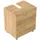 Posseik Waschbeckenunterschrank Mondial 2 Schubladen 55 x 63 x 41,6 cm Eiche Gold