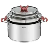 Tefal Opti'Space Topf-Set 6-tlg. Kochtopf