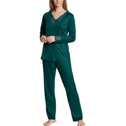 Calida Secret Dreams Pyjama Dunkelgrün Small Damen