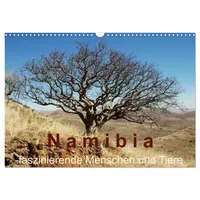 Calvendo Namibia - faszinierende Menschen und Tiere (Wandkalender 2025