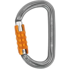 Petzl Kletterkarabiner Triact Lock Grau/Silber