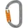 Petzl Kletterkarabiner Triact Lock Grau/Silber