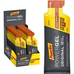 Powerbar PowerGel Original Salty Peanut 24x41g - High Carb Energie Gel Einheitsgröße