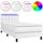 vidaXL Boxspringbett 100 x 200 cm Weiß