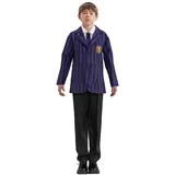 Wednesday Schuluniform  schwarz / lila  Größe: 140  Junge