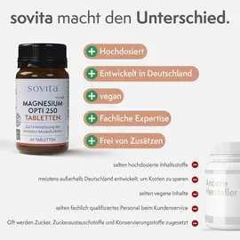 pdm to be maintained sovita Magnesium Opti Kapseln 180 St.
