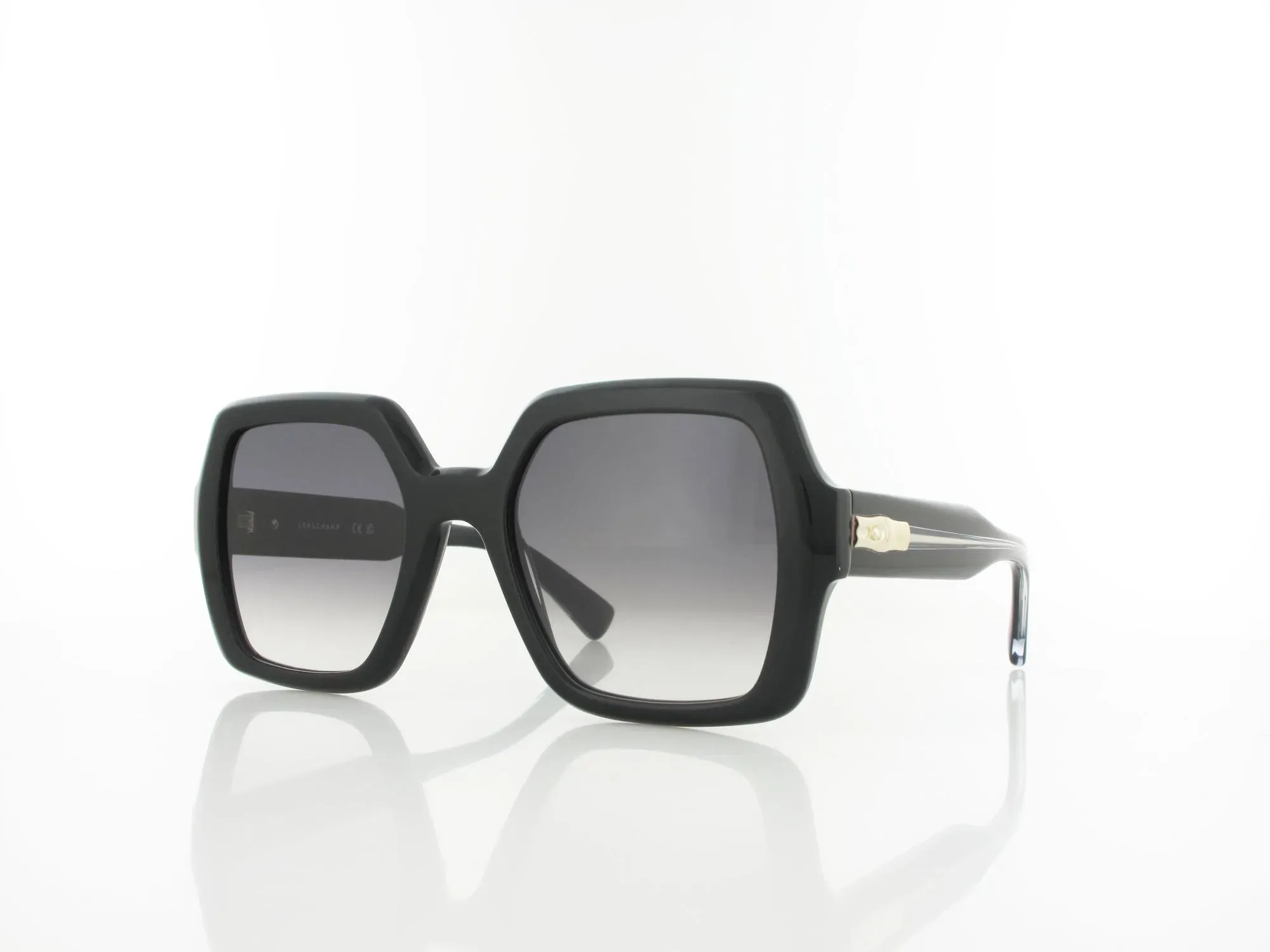 Longchamp LO790S 001 54 black / grey gradient