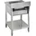 GastroHero Spültisch Basic 6x6 mit 1 Becken, Aufkantung und Grundboden