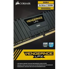 Corsair Vengeance LPX 32 GB Kit PC4-24000 CMK32GX4M2D3000C16