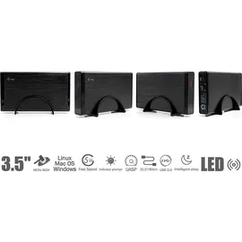 iTEC MYSAFE35U401 5 TB USB 3.0 schwarz 5000GB
